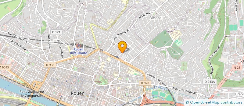 localisation de l'entreprise SCI QUIMIAC à ROUEN