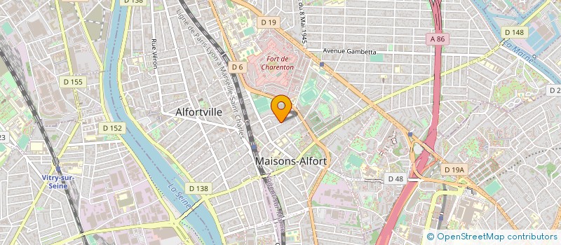 localisation de l'entreprise SCI QUIN à MAISONS-ALFORT