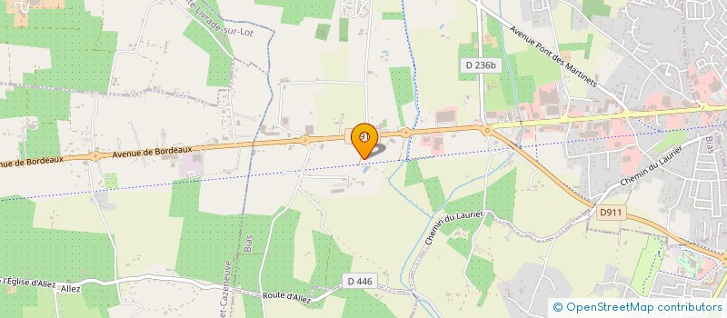 localisation de l'entreprise SCI QUINCA  BIAS