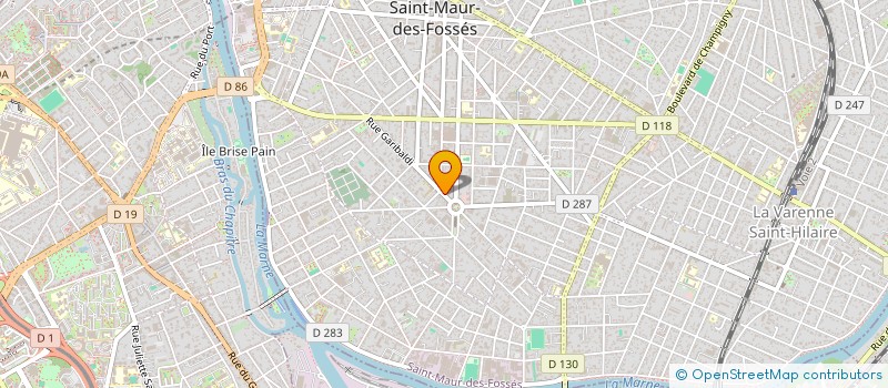 localisation de l'entreprise SCI QUINCAMPOIX à SAINT-MAUR-DES-FOSSES