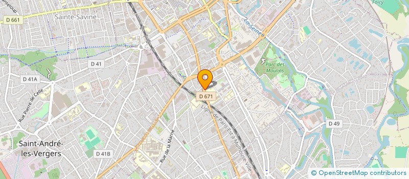 localisation de l'entreprise SCI QUINCAMPOIX à TROYES