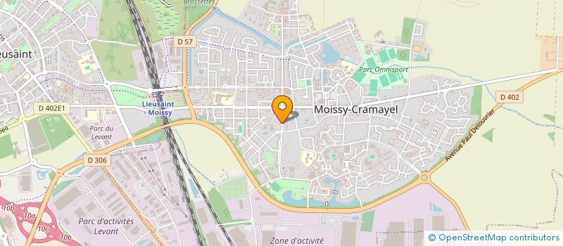 localisation de l'entreprise SCI QUINCY IMMO  MOISSY-CRAMAYEL