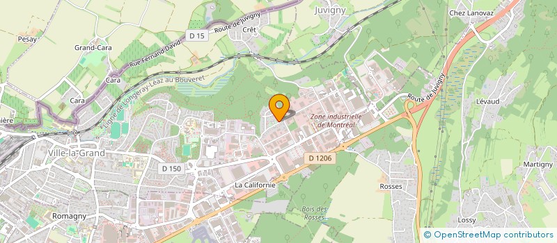 localisation de l'entreprise SCI QUINET  VILLE-LA-GRAND