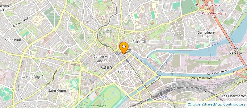 localisation de l'entreprise SCI QUINETTE à CAEN