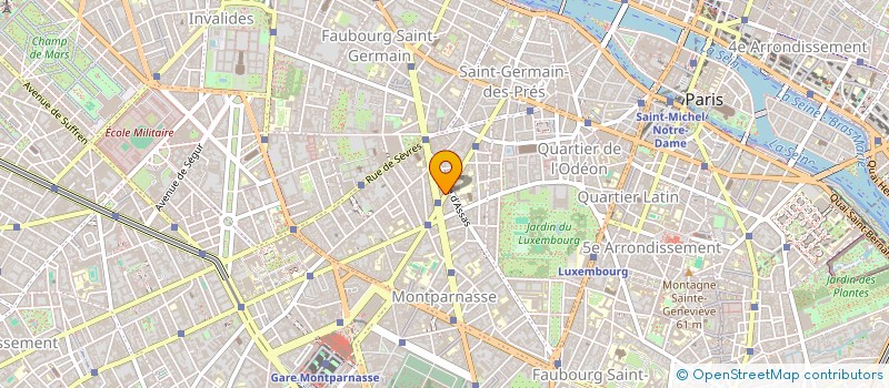 localisation de l'entreprise SCI QUINQUE  PARIS