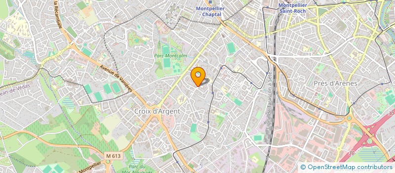 localisation de l'entreprise SCI QUINT à MONTPELLIER