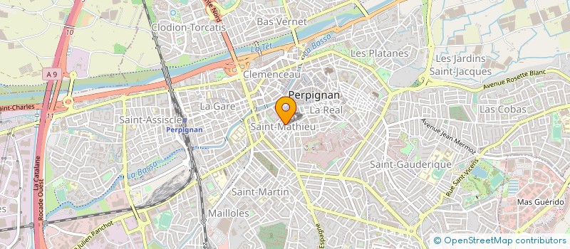 localisation de l'entreprise SCI QUINTA à PERPIGNAN