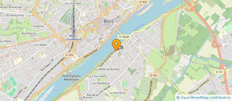 localisation de l'entreprise SCI QUINTAA  BLOIS