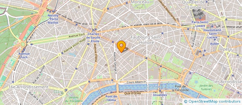 localisation de l'entreprise SCI QUINTAXIS  PARIS