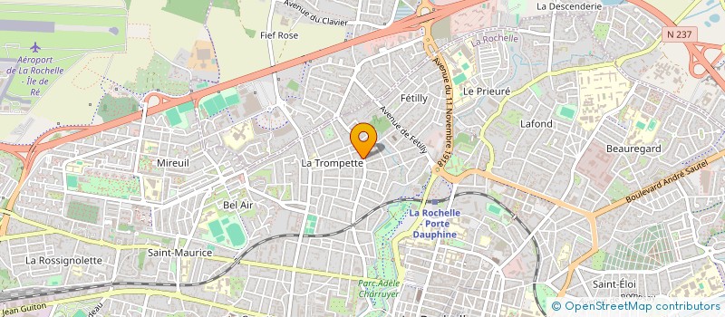 localisation de l'entreprise SCI QUINTETTE  LA ROCHELLE