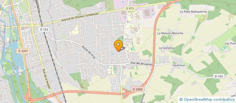 localisation de l'entreprise SCI QUINTIMO  AMILLY