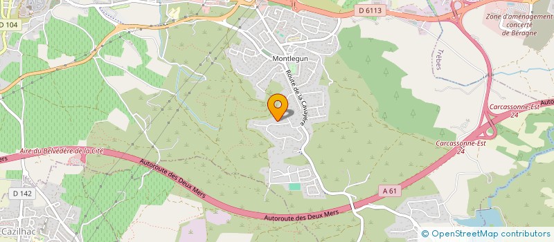 localisation de l'entreprise SCI QUINTIS à CARCASSONNE