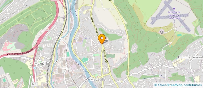 localisation de l'entreprise SCI QUINTUS  MALZEVILLE