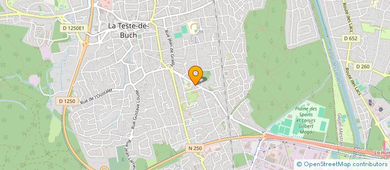 localisation de l'entreprise SCI QUINZE à LA TESTE-DE-BUCH