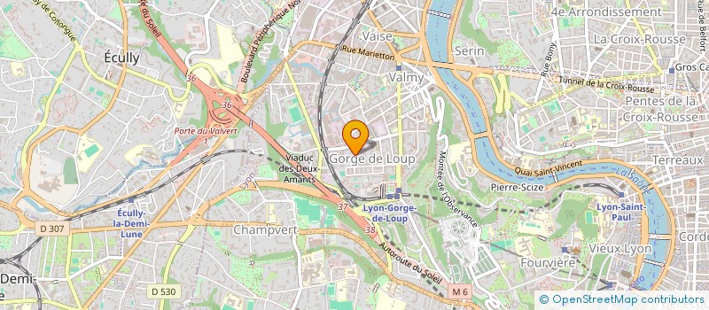 localisation de l'entreprise SCI QUINZE AOUT  LYON