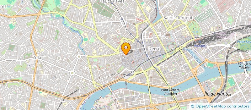 localisation de l'entreprise SCI QUINZE RUE DU CHAPEAU ROUGE à NANTES