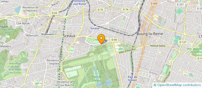 localisation de l'entreprise SCI QUIQUEMPOIS à SCEAUX