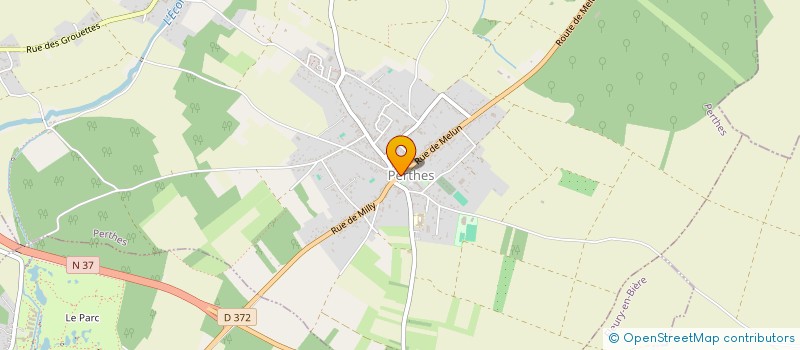 localisation de l'entreprise SCI QUISSBA  CHAILLY-EN-BIERE