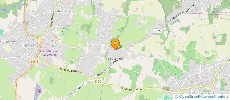 localisation de l'entreprise SCI QUISSES  BRINDAS