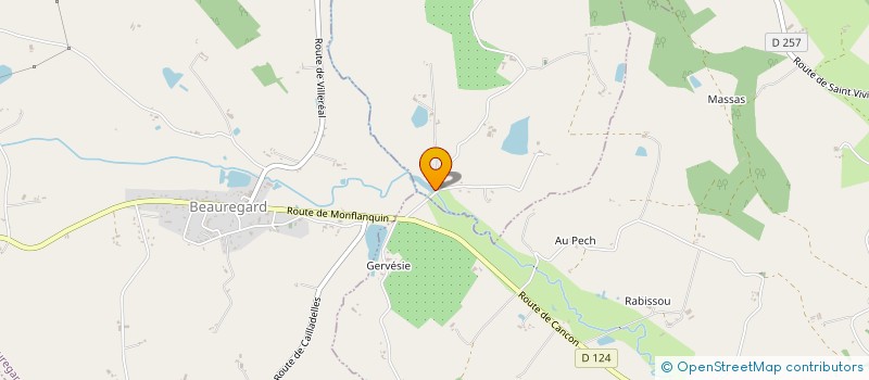 localisation de l'entreprise SCI QUITURBINE  SAINT-EUTROPE-DE-BORN