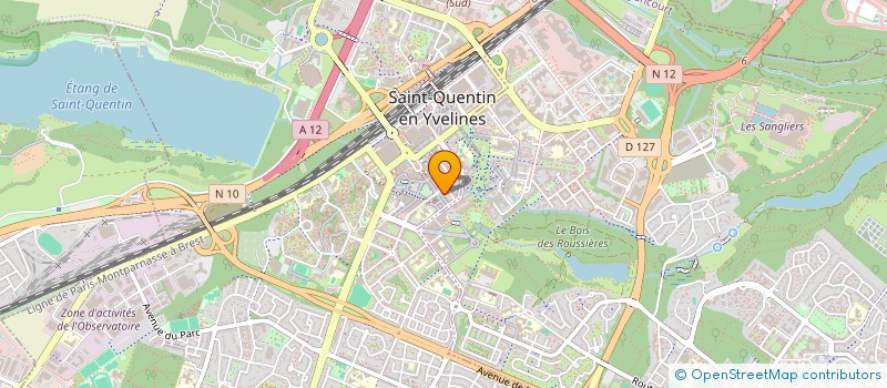 localisation de l'entreprise SCI QUIWA  MONTIGNY-LE-BRETONNEUX