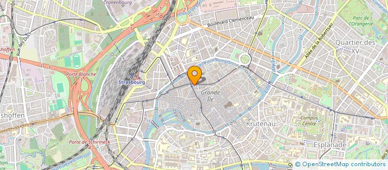 localisation de l'entreprise SCI QUO VADIS à STRASBOURG