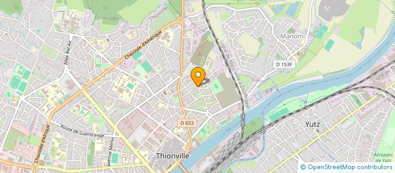 localisation de l'entreprise SCI QUOTBACH à THIONVILLE