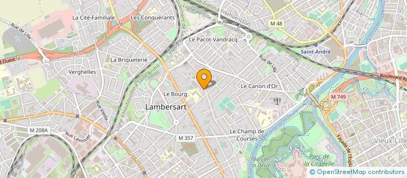 localisation de l'entreprise SCI QUYNH HOA à LAMBERSART