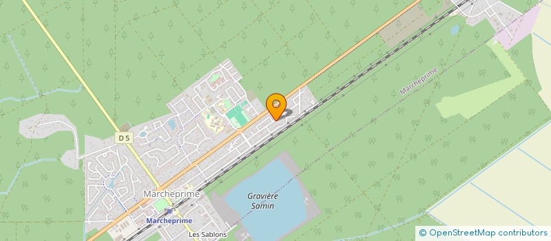 localisation de l'entreprise SCI R 2 A  MARCHEPRIME