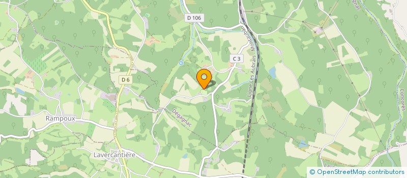 localisation de l'entreprise SCI R&A  DEGAGNAC