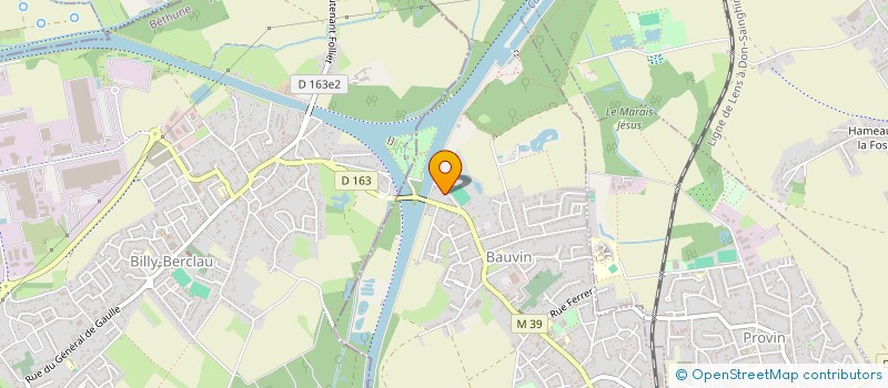 localisation de l'entreprise SCI R.A.R.  BAUVIN
