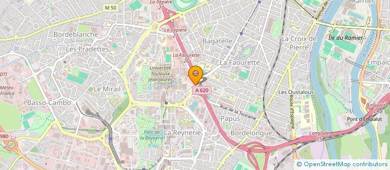localisation de l'entreprise SCI R.A.S. à TOULOUSE