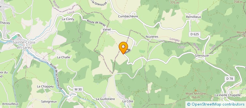 localisation de l'entreprise SCI R.A.S  LA CHAPELLE-VILLARS