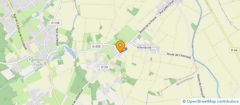 localisation de l'entreprise SCI R.A.V.M.R.  NANCRAY-SUR-RIMARDE