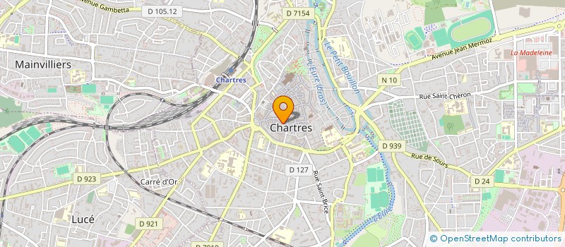localisation de l'entreprise SCI R B à CHARTRES