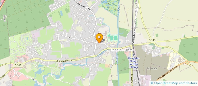 localisation de l'entreprise SCI R.B.A.A.  RANG-DU-FLIERS