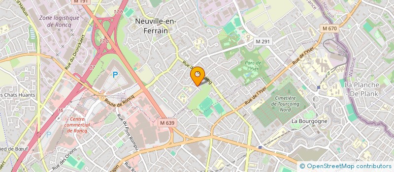 localisation de l'entreprise SCI R B O à NEUVILLE-EN-FERRAIN