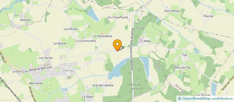 localisation de l'entreprise SCI R.C. G.S  PERREX