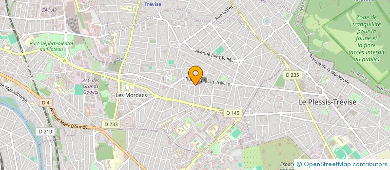 localisation de l'entreprise SCI R.C.L  CHAMPIGNY-SUR-MARNE