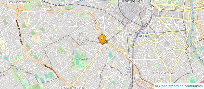 localisation de l'entreprise SCI R.C.M à MONTPELLIER