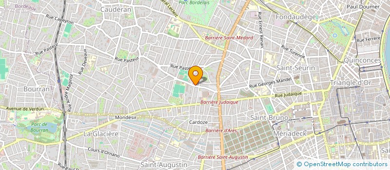 localisation de l'entreprise SCI R.C.S. II  BORDEAUX