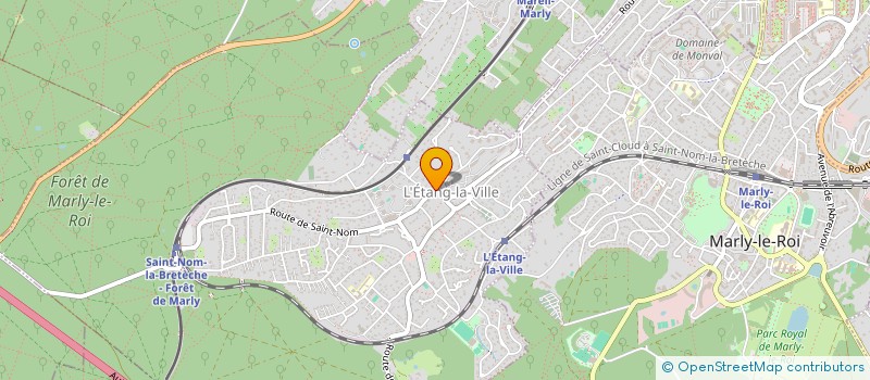 localisation de l'entreprise SCI R.D  L'ETANG-LA-VILLE