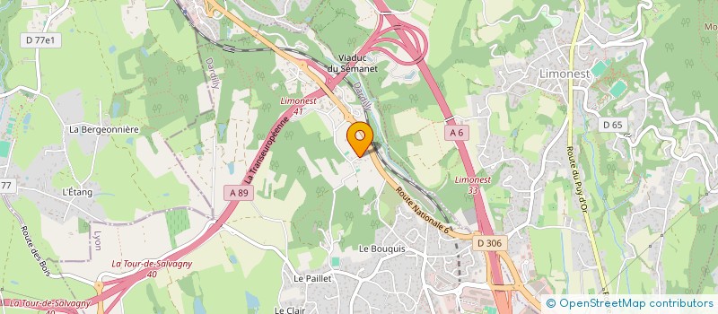 localisation de l'entreprise SCI R.D.M  DARDILLY