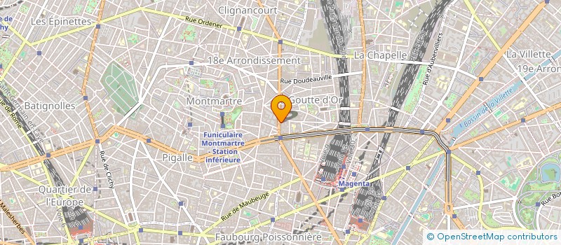 localisation de l'entreprise SCI R.DAN  PARIS