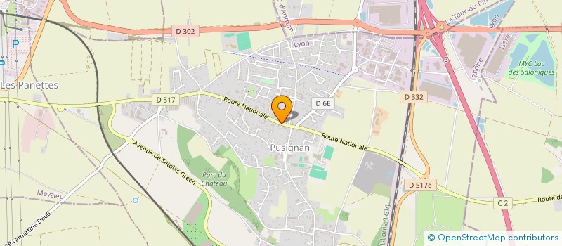 localisation de l'entreprise SCI R.E.C  JONAGE