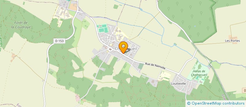 localisation de l'entreprise SCI R.E.S.C.A à CHAMPCUEIL