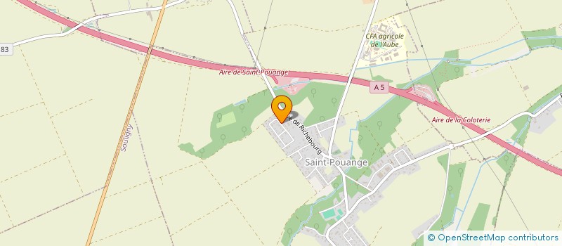 localisation de l'entreprise SCI R&G  SAINT-POUANGE