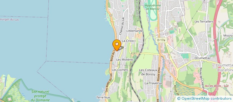 localisation de l'entreprise SCI R.G  TRESSERVE