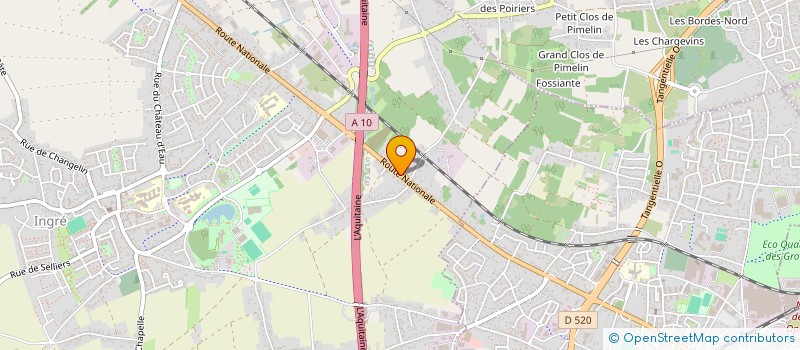 localisation de l'entreprise SCI R-G à ORMES