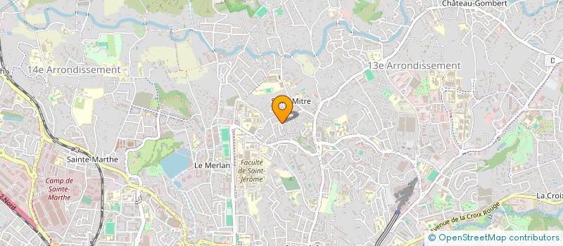 localisation de l'entreprise SCI R&G à MARSEILLE